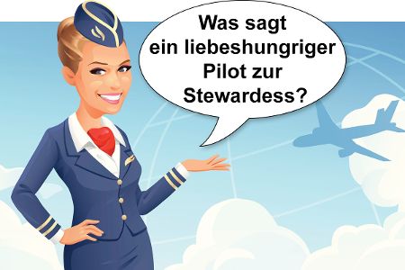 die besten Stewardessen-Witze die besten Stewardessen-Witze
