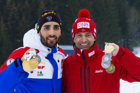 Die erfolgreichsten Biathleten der WM-Geschichte