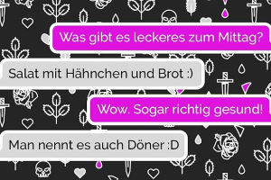 Diese Chat-Verläufe sind verboten komisch