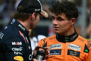 "Ellbogen ausfahren": Norris warnt Weltmeister Verstappen