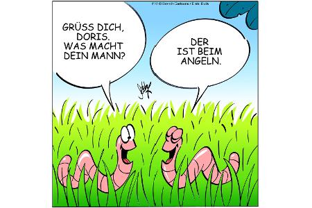 Cartoons zu trendigen Themen